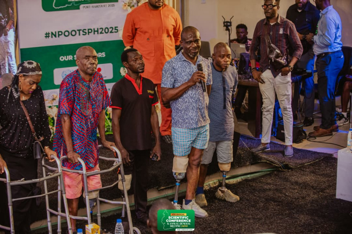 NPOOTS gifts ₦10m worth of prosthetics to amputees in Rivers